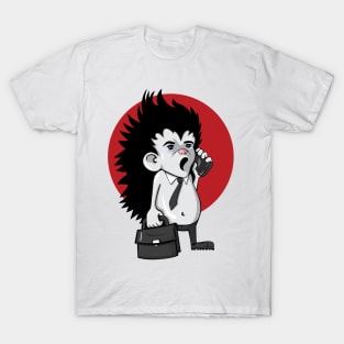 angry hedgehog manager T-Shirt